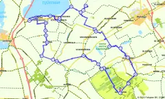 Route in Overijssel