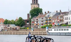 Havensloep op de IJssel in Deventer