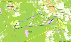 Route in Gelderland