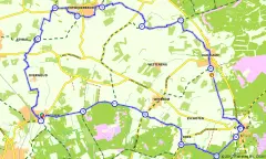 Route in Gelderland