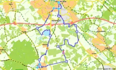 Route in Gelderland