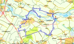 Route in Gelderland