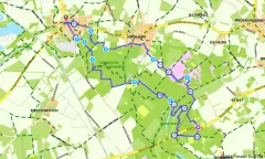 Route in Limburg