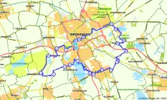 Route in Groningen