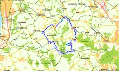 Route in Limburg