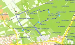 Route in Gelderland