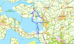 Route in Zeeland