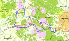 Route in Gelderland