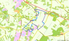 Route in Drenthe