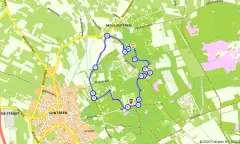 Route in Gelderland