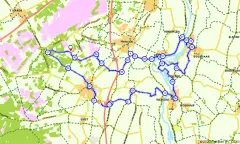 Route in Gelderland