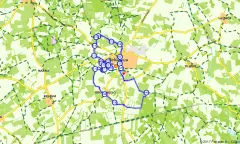 Route in Overijssel