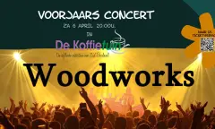 aankondiging voorjaarsconcert Woodworks