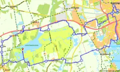 Route in Drenthe