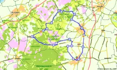 Route in Gelderland