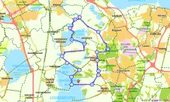 Route in Noord-Holland