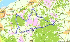 Route in Gelderland