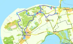 Route in Zeeland