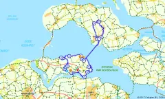 Route in Zeeland