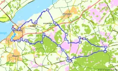 Route in Gelderland