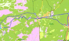 Route in Gelderland