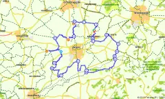 Route in Gelderland