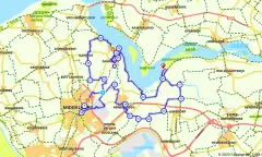 Route in Zeeland