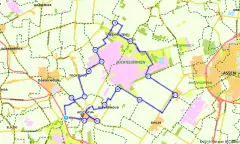 Route in Friesland