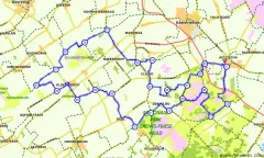 Route in Friesland