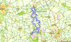 Route in Overijssel