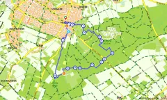 Route in Limburg