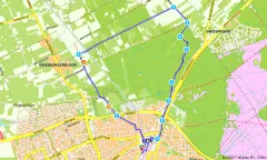 Route in Gelderland