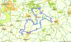 Route in Gelderland