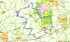 Route in Overijssel