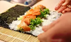 Online sushi workshop