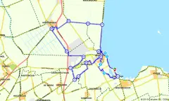 Route in Noord-Holland