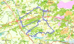 Route in Limburg