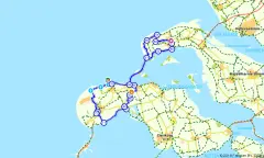 Route in Zeeland