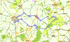 Route in het buitenland