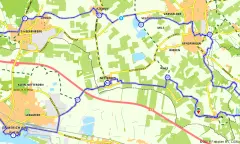 Route in Gelderland