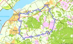 Route in Gelderland