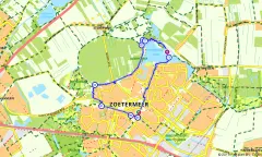 Route Zuid-Holland