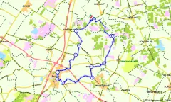 Route in Drenthe