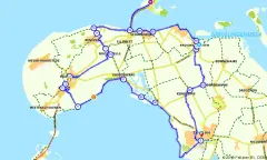 Route in Zeeland