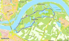 Route in Gelderland