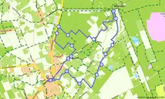 Route in het buitenland