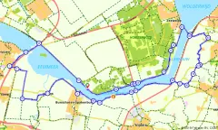 Randmeren Flevoland route