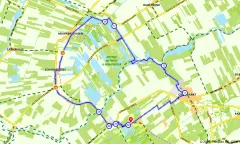 Route in Overijssel