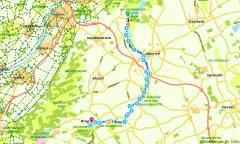 Route in het buitenland