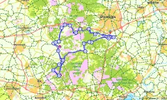 Route in Gelderland